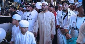 Kawasan Bukit Bintang dengan cadangan bangunan Yayasan Selangor dijadikan surau atau masjid