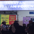 Insiden di Platform Sepat luar pesisir Terengganu melibatkan bot penyelamat yang tercabut ketika kerja penyelenggaraan.