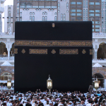 Suasana jemaah haji di Masjidil Haram, Makkah.
