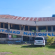 Bangunan sekolah di Matanao National High School runtuh selepas gempa bumi 7.8 magnitud di Mindanao, Filipina
