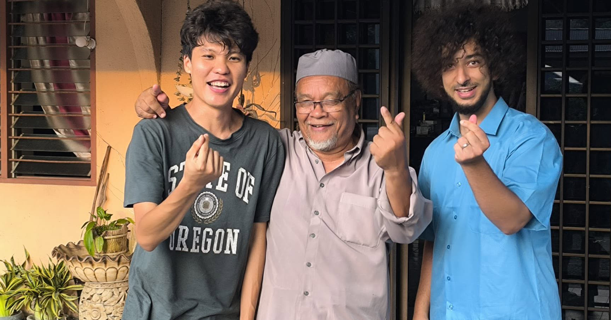Lelaki berkongsi pengalaman tinggal bersama masyarakat Melayu di Terengganu dan belajar budaya tempatan