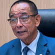 Menteri Sarawak Abdul Karim Rahman Hamzah bercakap mengenai isu pelarian Rohingya dan pengurusan pelarian di Malaysia