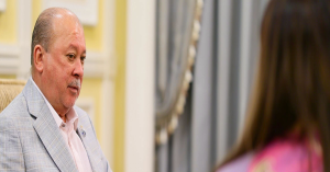 Yang di-Pertuan Agong Sultan Ibrahim menerima menghadap Menteri Wilayah Persekutuan Hannah Yeoh di Istana Negara berhubung pembangunan Kuala Lumpur.