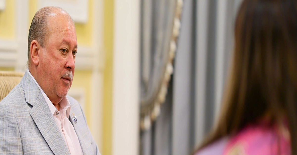 Yang di-Pertuan Agong Sultan Ibrahim menerima menghadap Menteri Wilayah Persekutuan Hannah Yeoh di Istana Negara berhubung pembangunan Kuala Lumpur.