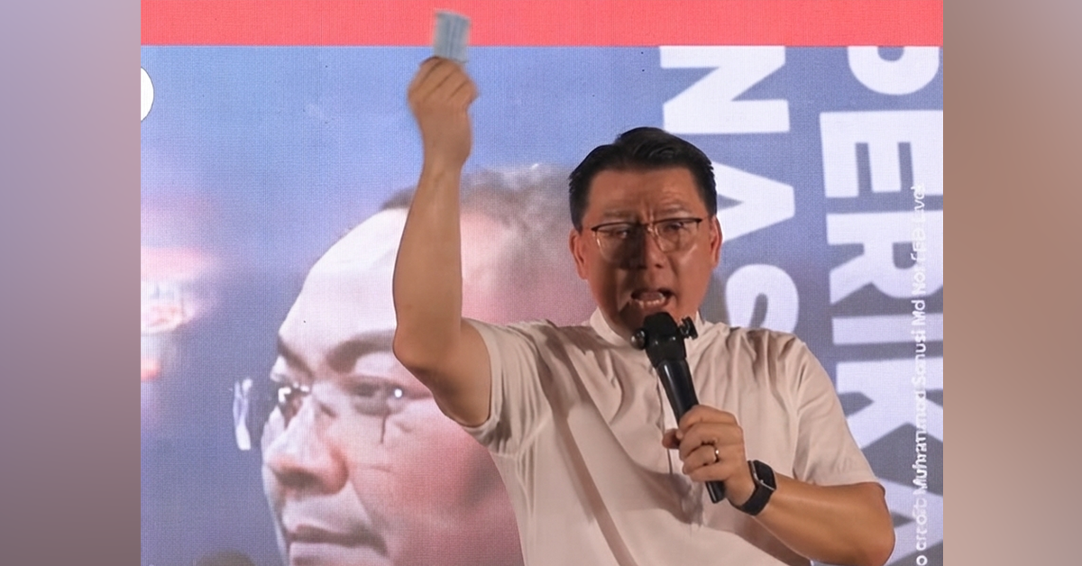 Nga Kor Ming berucap dalam ceramah kempen PRN sambil menegaskan rakyat Malaysia adalah anak Malaysia dan bukan pendatang.