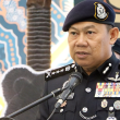 Ketua Polis Johor Datuk Ab Rahaman Arsad ketika sidang media mengenai kes bayi perempuan maut di Kluang.