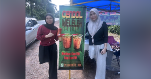Dua beradik hilang sebelah kaki berniaga Cendol Meleleh di Kampung Tanjung Pasir, Temerloh