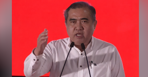 Anthony Loke ketika program kempen Pakatan Harapan Negeri Sembilan.