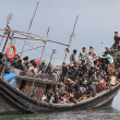 Bot yang membawa pelarian Rohingya di laut ketika cuba melarikan diri dari Myanmar ke Asia Tenggara susulan laporan lebih 500 orang dikhuatiri maut selepas dua bot dipercayai karam.