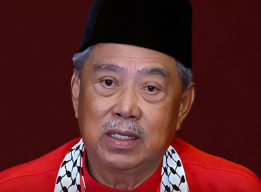 Tan Sri Muhyiddin Yassin Presiden Bersatu ketika memberi kenyataan mengenai isu Perikatan Nasional dan kerjasama dengan UMNO