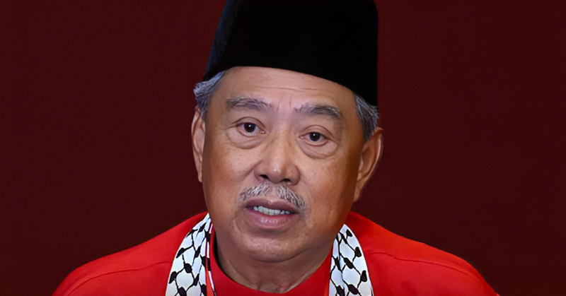 Tan Sri Muhyiddin Yassin Presiden Bersatu ketika memberi kenyataan mengenai isu Perikatan Nasional dan kerjasama dengan UMNO
