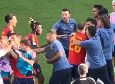 Pemain Argentina dan Sepanyol bertelagah selepas tamat aksi final Piala Dunia