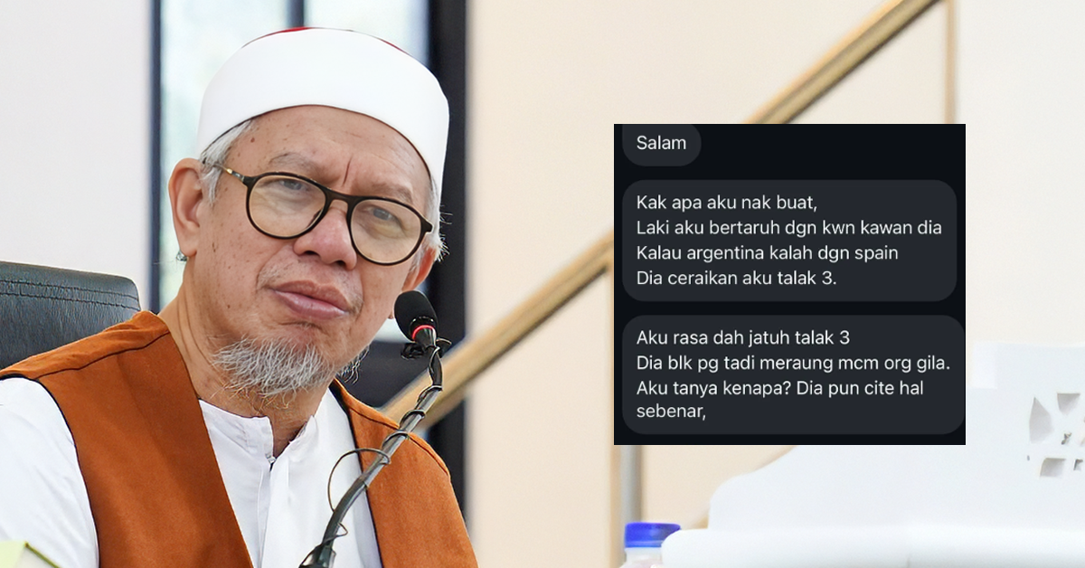 Dr. Zulkifli Mohamad Al-Bakri menjelaskan hukum lafaz talak bersyarat susulan mesej tular berkaitan taruhan bola sepak.