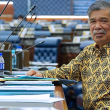 Datuk Seri Mohamad Sabu Presiden AMANAH ketika menyampaikan kenyataan mengenai kerjasama BN dan PN serta hala tuju politik PH.