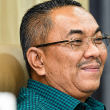 Menteri Besar Kedah Muhammad Sanusi Md Nor ketika membincangkan tuntutan bayaran pajakan Pulau Pinang.
