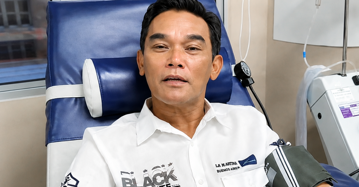 Azhan Rani konsisten derma darah.
