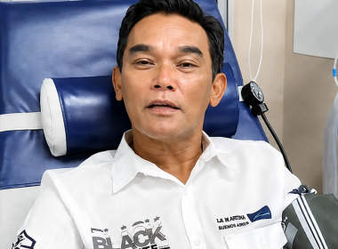 Azhan Rani konsisten derma darah.
