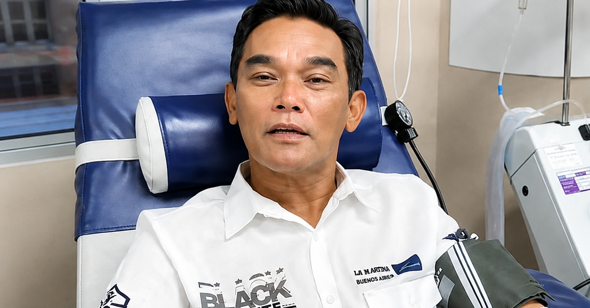 Azhan Rani konsisten derma darah.