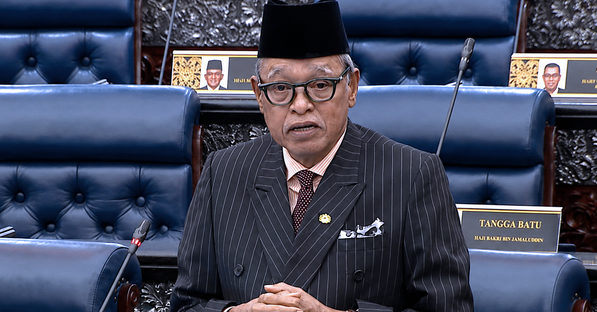 Mohd Suhaimi Abdullah ketika membahaskan Laporan RCI Tabung Haji di Dewan Rakyat