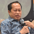 Ahmad Maslan ketika bercakap mengenai pendirian UMNO menyokong Kerajaan Perpaduan sehingga akhir penggal