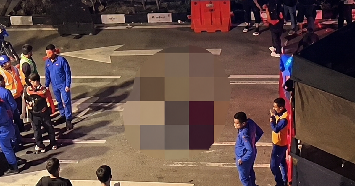 Lori JIM terbabas dalam kemalangan maut yang meragut nyawa tiga sekeluarga di Maju Junction