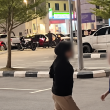 Pergaduhan tiga remaja perempuan di Dataran Melang Kuala Pilah tular di media sosial