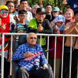 Tun Dr Mahathir Mohamad hadir menyaksikan sambutan Hari Kebangsaan di Dataran Putrajaya