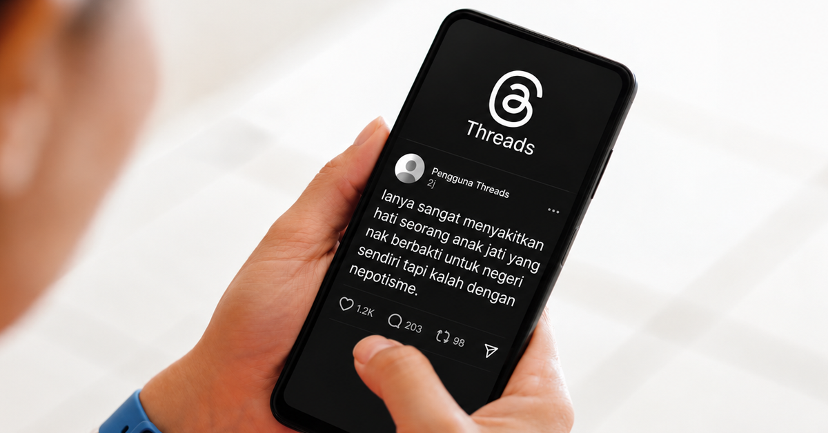 Isu nepotisme dalam pentadbiran negeri cetus keluhan pengguna Threads