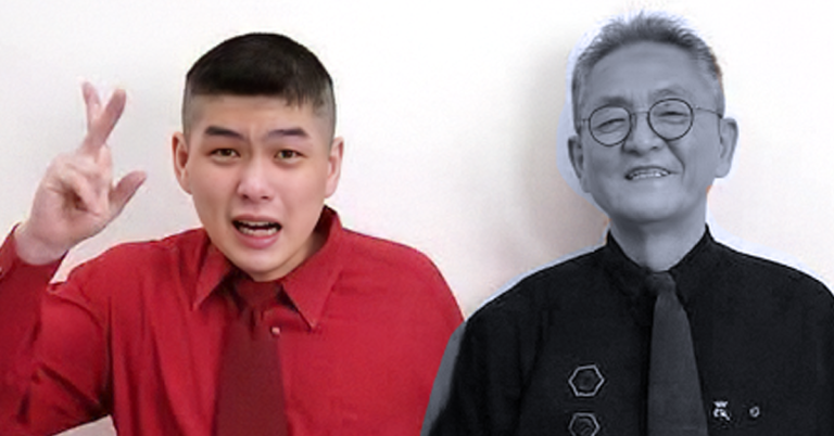 Jeon Gyeong-cheol bersama anaknya yang mengalami autisme