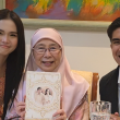 Syed Saddiq dan Bella Astillah bertemu Wan Azizah untuk mendapatkan nasihat perkahwinan.