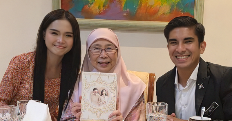 Syed Saddiq dan Bella Astillah bertemu Wan Azizah untuk mendapatkan nasihat perkahwinan.