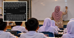 Tangkap layar hantaran pengguna Threads yang mencadangkan sekolah dibuka hingga malam dan cikgu bekerja secara syif sehingga mencetuskan kritikan netizen.
