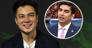 Baim Wong memberikan reaksi terhadap perbahasan Syed Saddiq mengenai isu jerebu rentas sempadan di Parlimen.