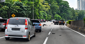 Penunggang motosikal mangsa nahas Jalan Kuching masih dirawat di Hospital Kuala Lumpur selepas kemalangan membabitkan kereta BYD.