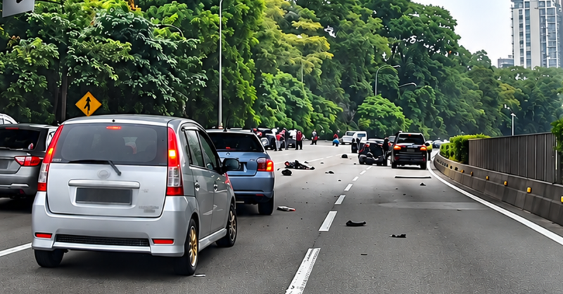 Penunggang motosikal mangsa nahas Jalan Kuching masih dirawat di Hospital Kuala Lumpur selepas kemalangan membabitkan kereta BYD.