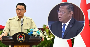 Menteri Penyelaras Pembangunan Manusia dan Kebudayaan Indonesia, Sugiono memberikan respons terhadap teguran Malaysia mengenai isu jerebu.